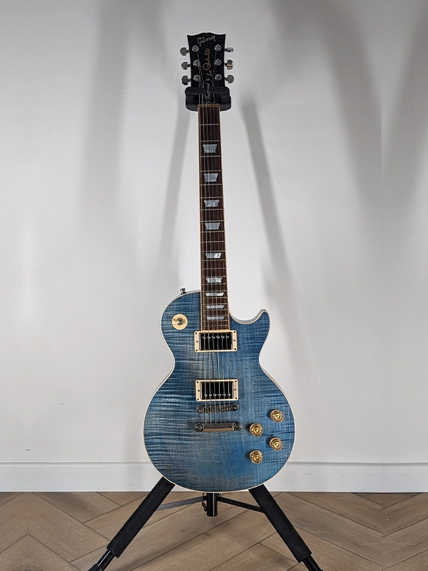 Gibson Les Paul Traditional 2015 équipée de tuners Gotoh en location backline en région PACA pour concerts et tournées