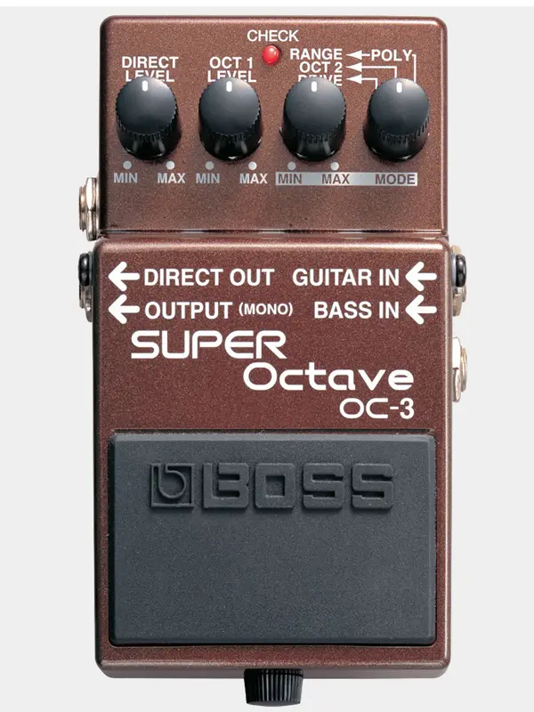 Boss OC-3 effet octaveur guitare et basse location studio Marignane Bouches-du-Rhône