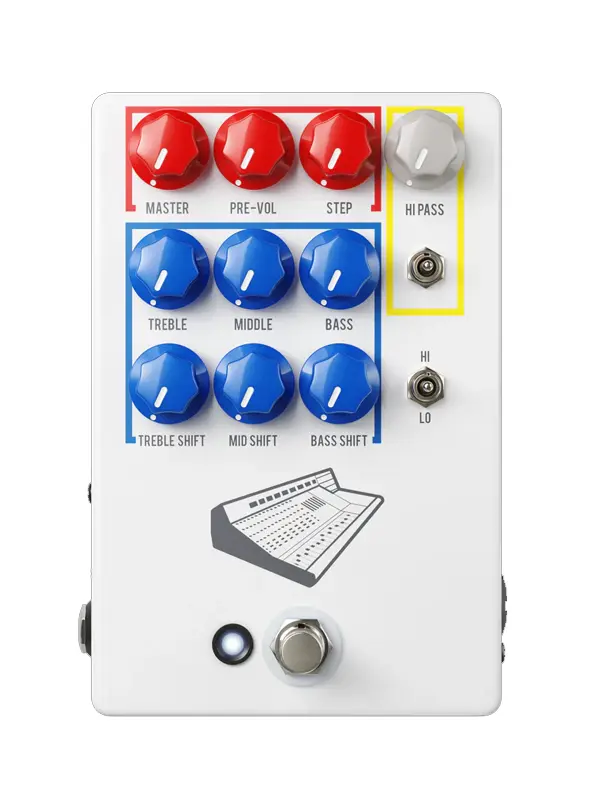 JHS Colour Box V1 effet console vintage location La Ciotat Bouches-du-Rhône