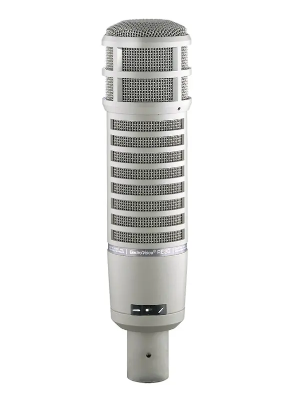 Microphone Electro-Voice RE20 pour studio et broadcast location Bormes-les-Mimosas 83