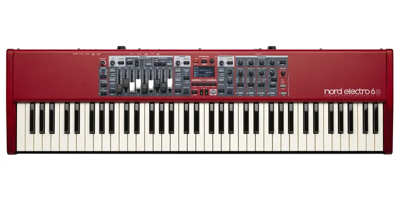 Nord Electro 6D clavier de scène Waterfall en location backline à Toulon, Marseille et Aix-en-Provence