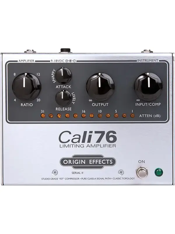 Pédale Cali76 Origin Effects type 1176 location studio Beausoleil 06