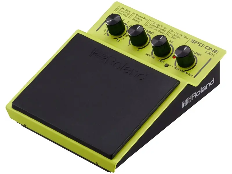 Roland SPD ONE Kick stompbox avec alimentation en location backline à Aix-en-Provence, Marseille et Montpellier