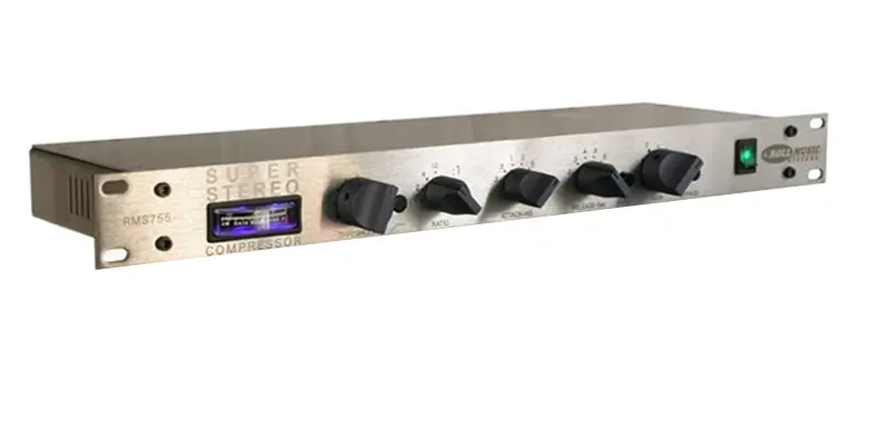 Compresseur Roll Music Systems RMS755 location studio Saint-Tropez 83