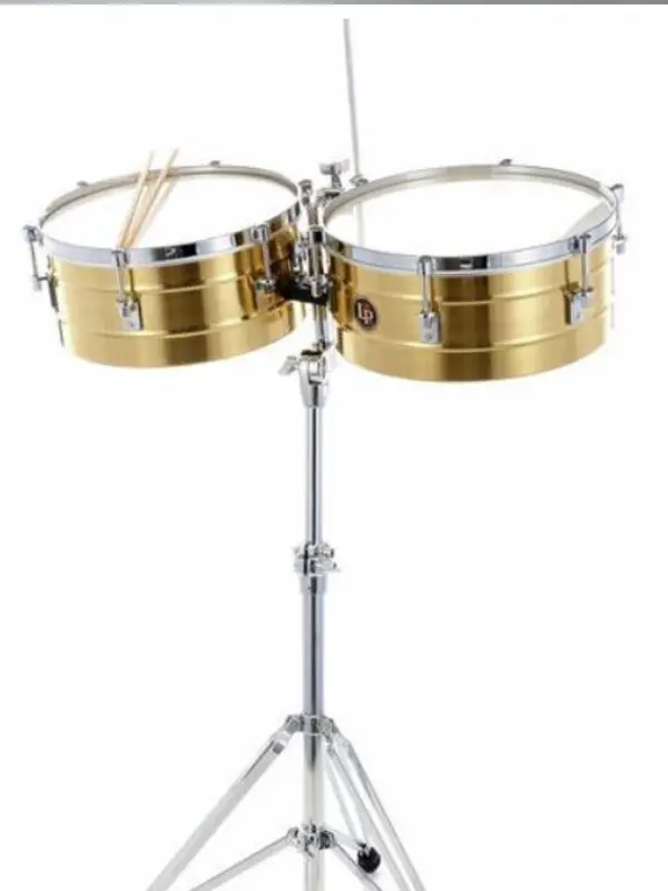 Timbales LP Tito Puente avec pied en location backline à Nice, Cannes et Antibes