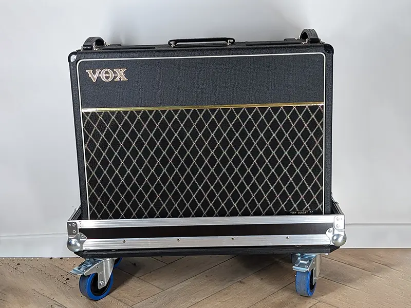 Vox AC30 TB 1965 ampli guitare 2x12 Celestion Alnico Silver Bell en location backline à Nice, Cannes et Monaco